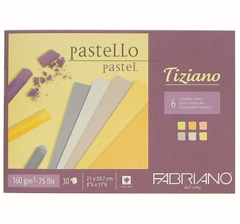 Blok pro pastel Tiziano soft colour A3 160g
