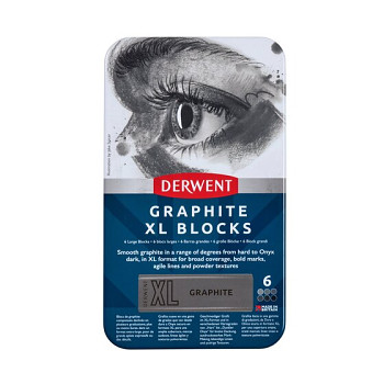 Derwent XL Graphite sada 6ks