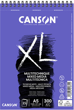 Blok Canson XL Mixed Media A5 300g
