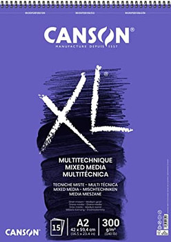 Blok Canson XL Mixed Media A2 300g