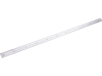 Extol stainless steel ruler, 1000mm