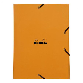 Chlopňové desky Rhodia 24x32cm Orange