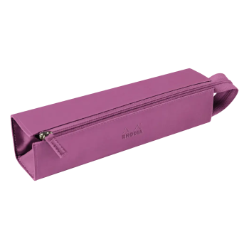 Zipový penál na psací potřeby Rhodia 5x23cm – Lilac