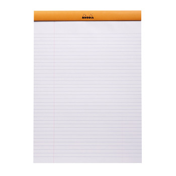 Rhodia tear-out notebook A4 lined, 80 sheets