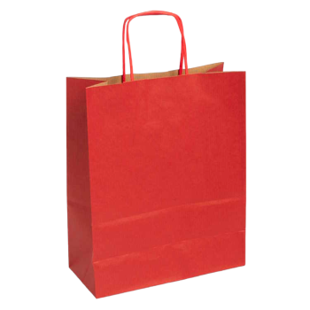 Colored paper bag Clairefontaine 22x27cm – Red