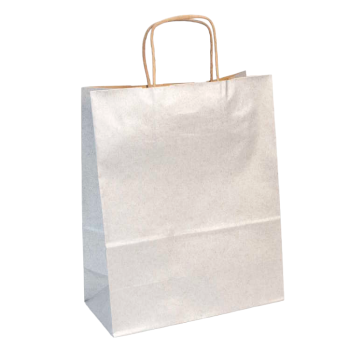 Colored paper bag Clairefontaine 22x27cm – Silver