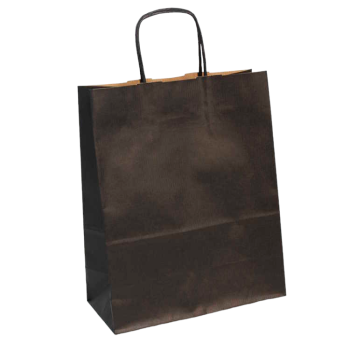 Colored paper bag Clairefontaine 22x27cm – Black