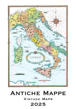 Calendar 2025 large Antiche Mappe