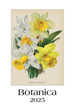 Calendar 2025 large Botanica