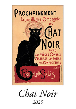 Calendar 2025 Medium Chat Noir