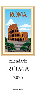 Calendar 2025 long Roma