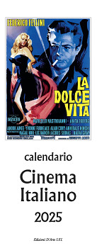 Calendar 2025 long Cinema Italiano