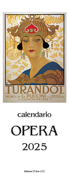 Calendar 2025 long Opera