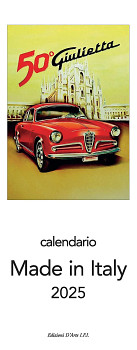 Calendar 2025 long Made in Italy