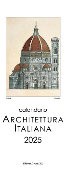 Calendar 2025 long Architettura Italiana