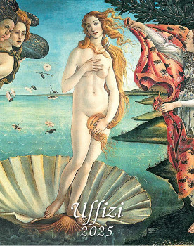 Calendar 2025 small Uffizi