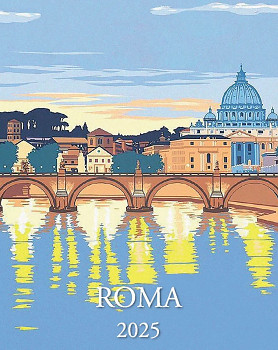 Calendar 2025 small Roma