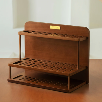 Luxury two-tier Meeden brush stand