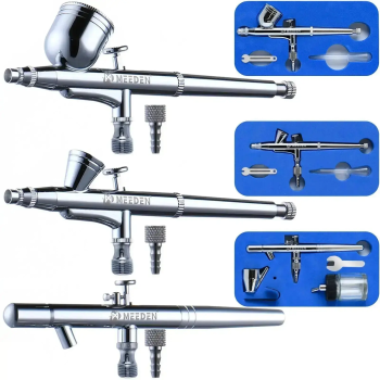 Set of 3 airbrush guns