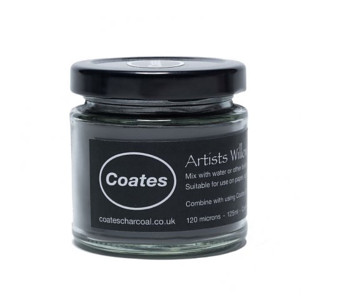 Natural charcoal Coates in powder