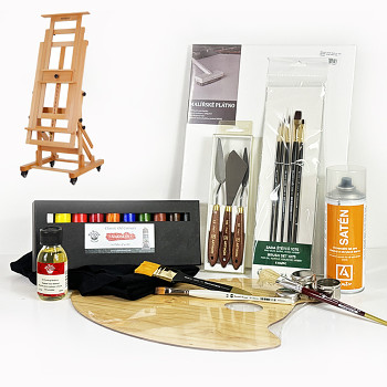 Exclusive oil painting set